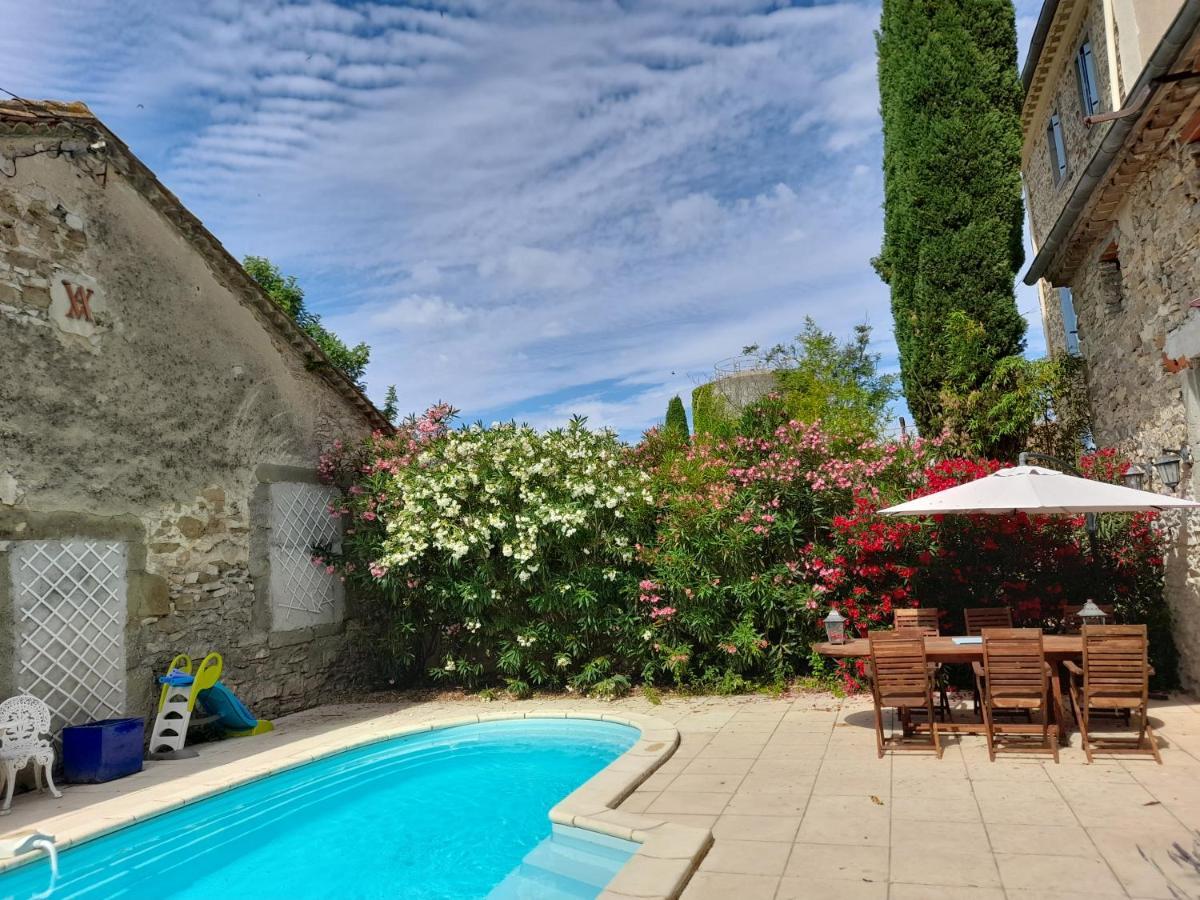 Le Gite De Sainte Valiere Piscine Et Spa Exterior photo